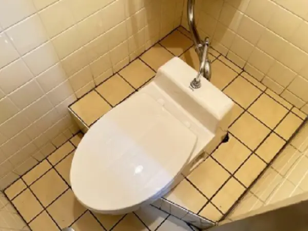 久米川のスケルトン物件のトイレ