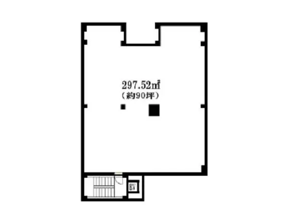 相模原のスケルトン物件の平面図