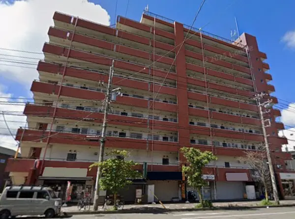 貸店舗(スケルトン)の外観