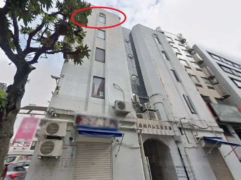 五反田のスケルトン物件の外観