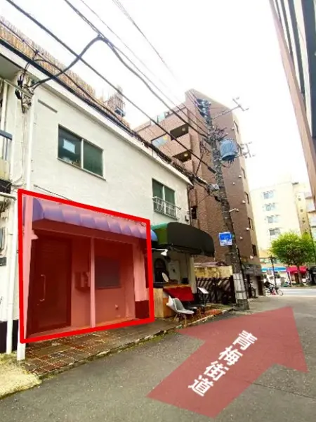 荻窪の居抜き店舗の外観