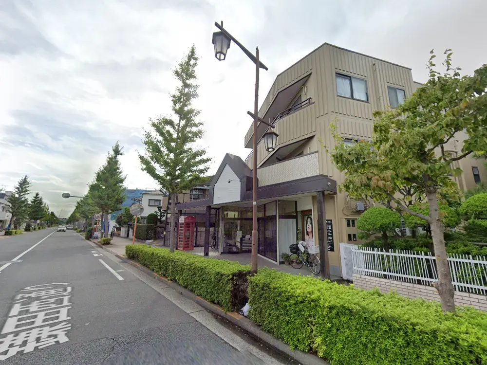 一之江の美容室・理容室居抜きの外観