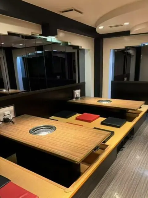 焼肉屋の居抜き物件の内装