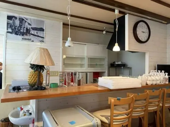 大倉山の居抜き店舗の内装