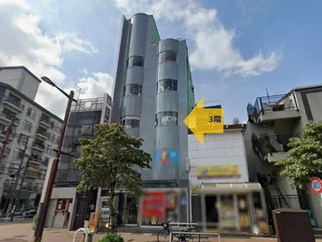 貸店舗(事務所仕様)の外観