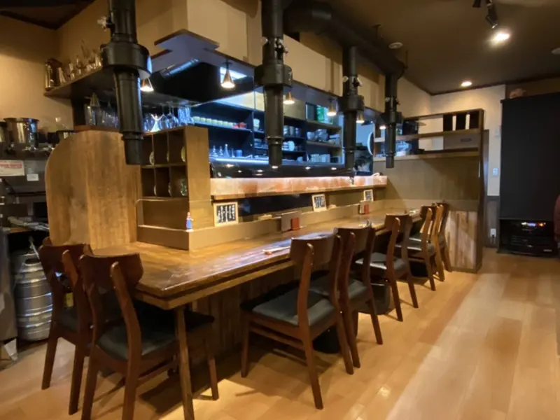 西新井の焼肉屋居抜きの内装