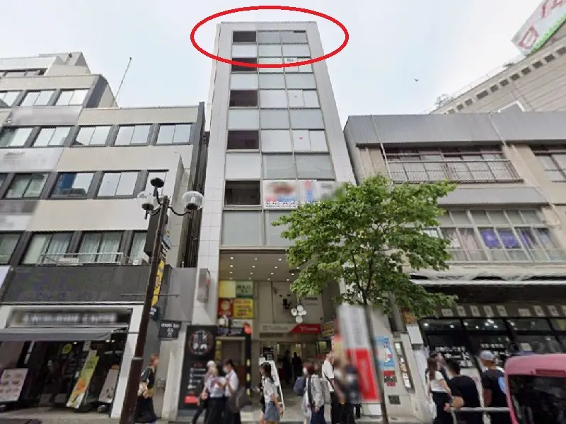 柏のスケルトン物件の外観