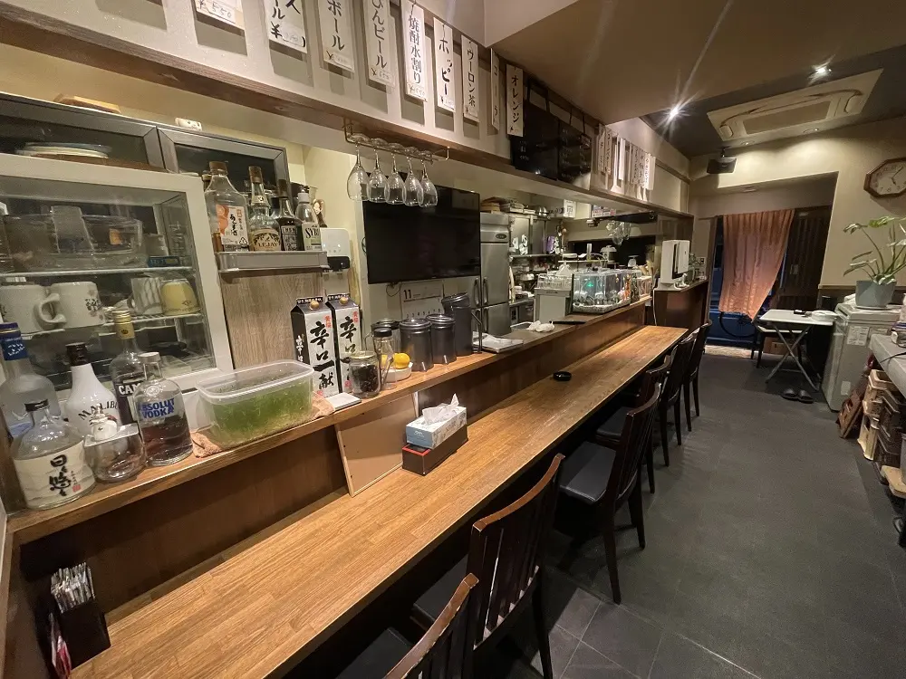 居酒屋の居抜き物件の内装