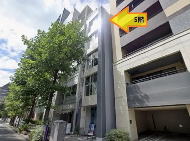 貸店舗(事務所仕様)の外観