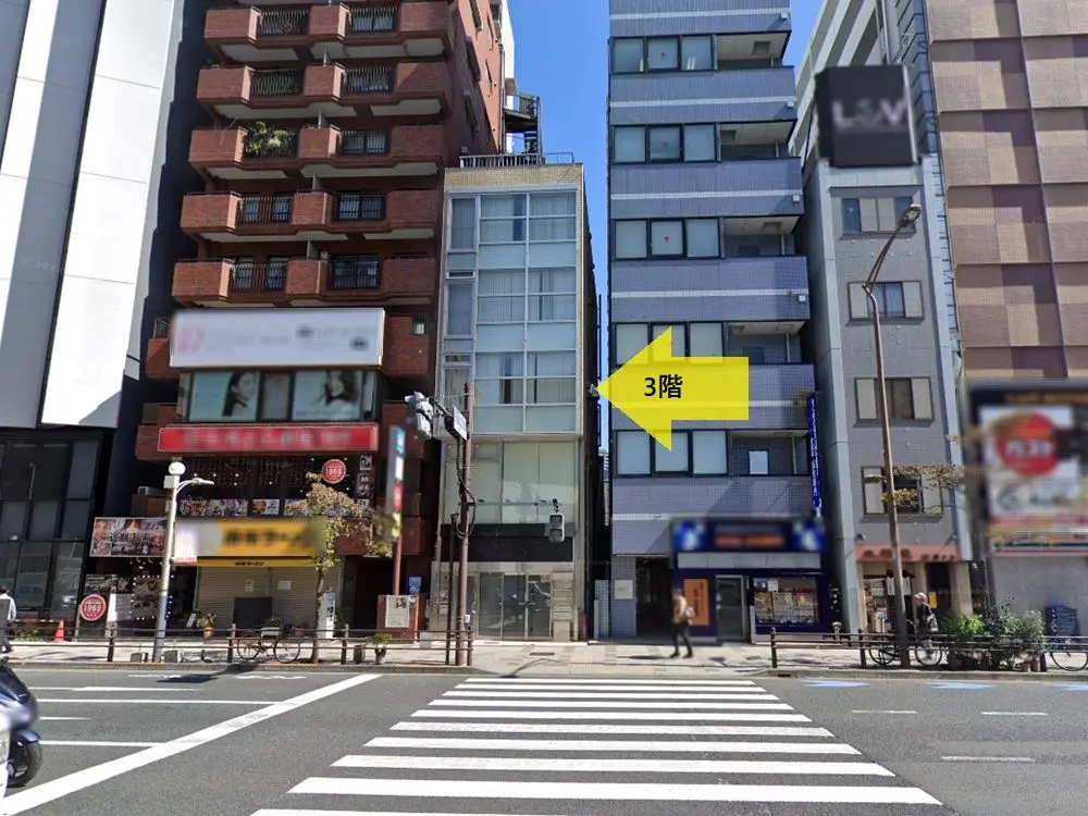 エステの居抜き物件の外観