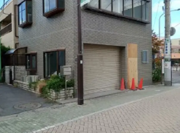 北千住の事務所仕様店舗物件の外観