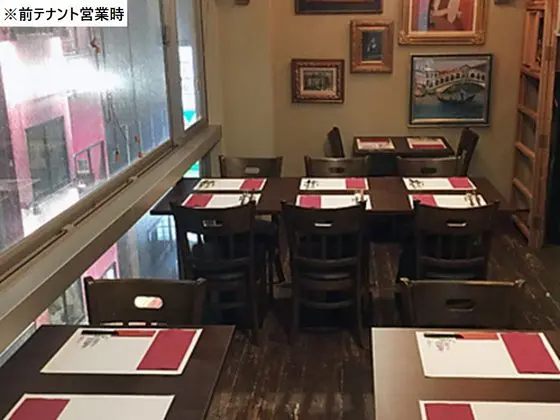 銀座の居抜き店舗の内装