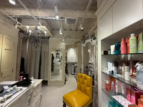 築地の居抜き店舗の内装