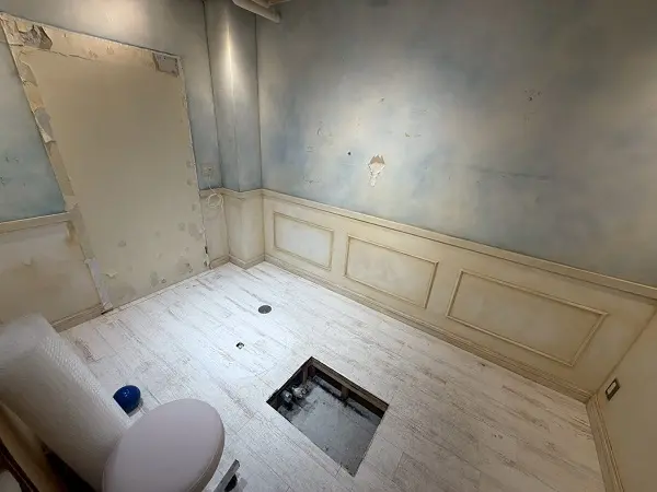 美容室・理容室の居抜き物件の内装