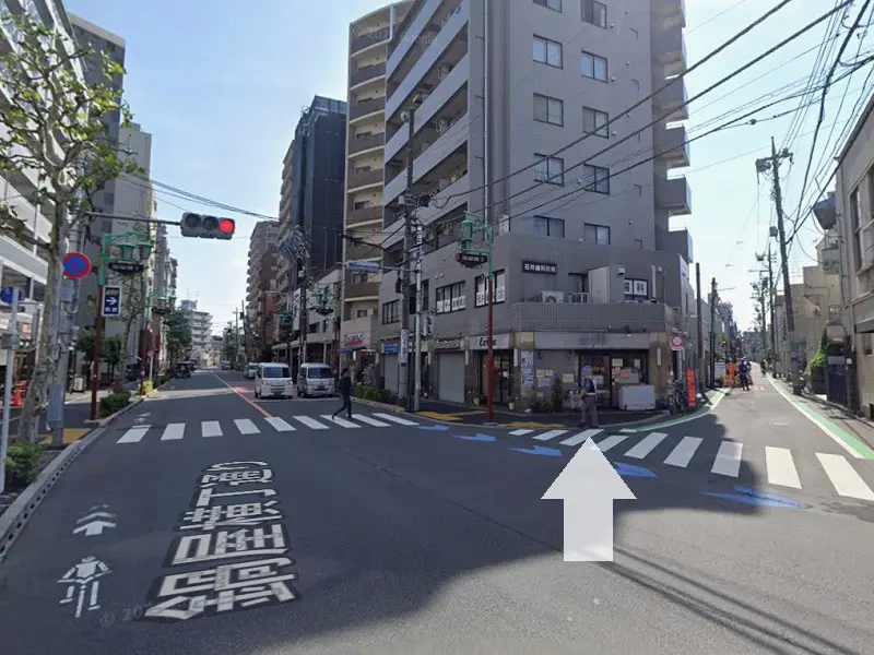 新中野の居抜き店舗の外観