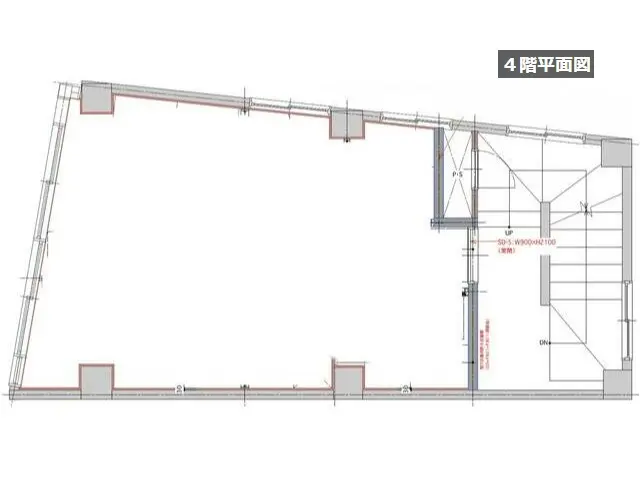 駒沢大学の居酒屋居抜きの平面図
