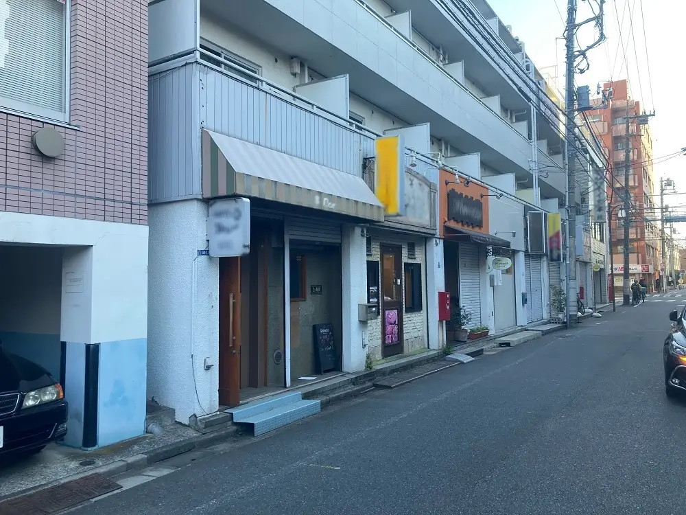 池上のBAR・ショットバー居抜きの外観