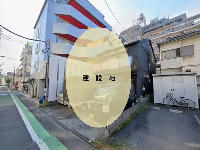 旗の台のスケルトン店舗物件の外観