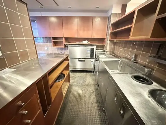 カフェ・喫茶店の居抜き物件の厨房