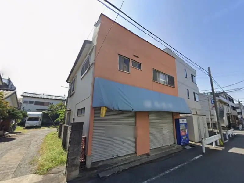 元住吉のスケルトン店舗物件の外観