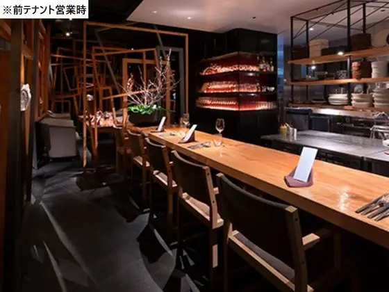 フレンチの居抜き物件の内装