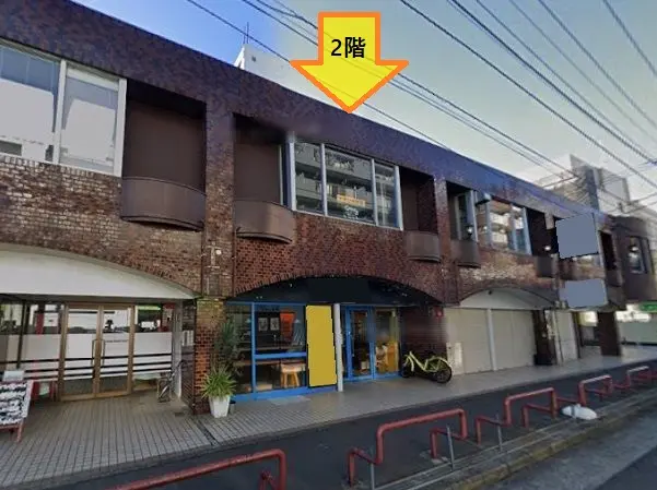 貸店舗(スケルトン)の外観