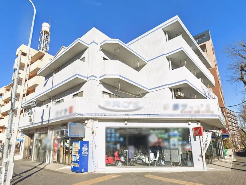 貸店舗(事務所仕様)の外観