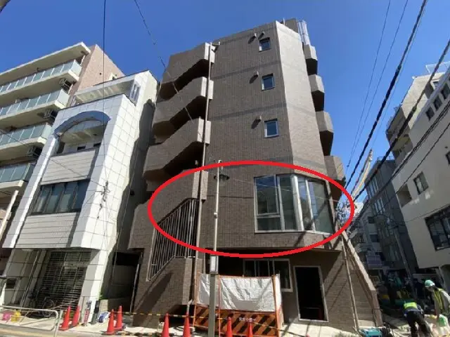 西八王子のスケルトン物件の外観