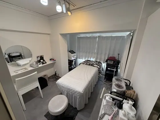 渋谷のエステ居抜きの内装