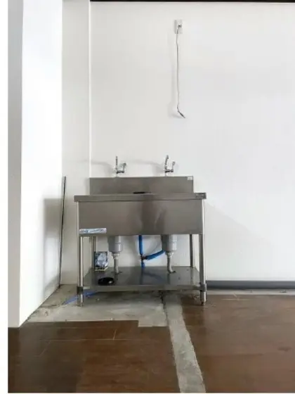 貸店舗(事務所仕様)の水道