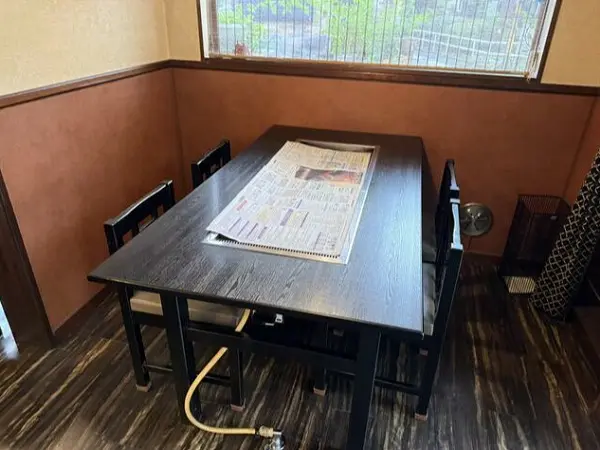 お好み焼きの居抜き物件の内装