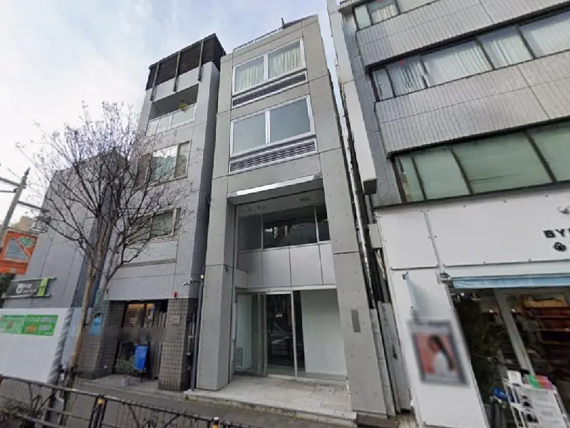渋谷の事務所仕様店舗物件の外観