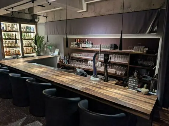 BAR・ショットバーの居抜き物件のカウンター