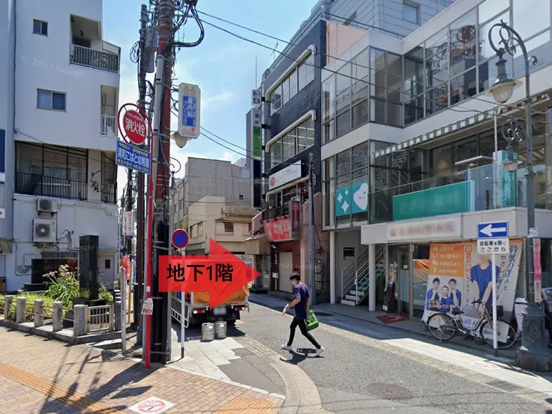 北浦和のスナック・パブ居抜きの外観