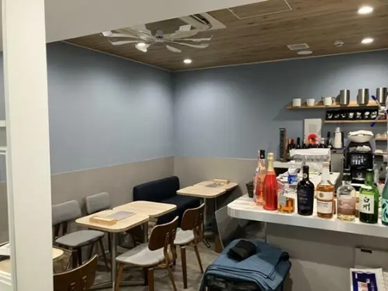 国立の居抜き店舗の内装