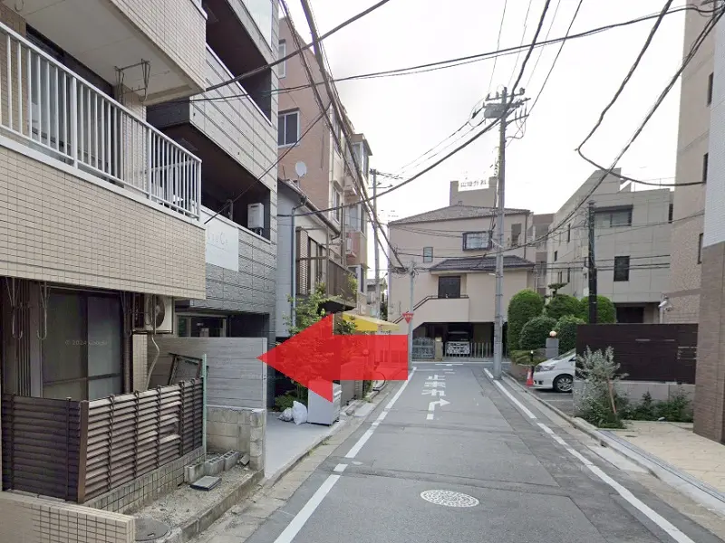 美容室・理容室の居抜き物件の外観