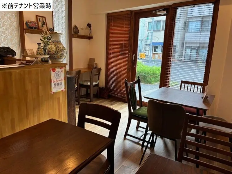 カフェ・喫茶店の居抜き物件の内装
