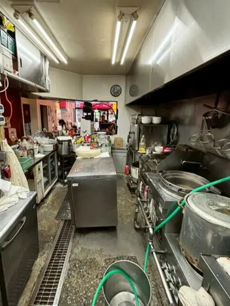 横浜の居抜き店舗の厨房