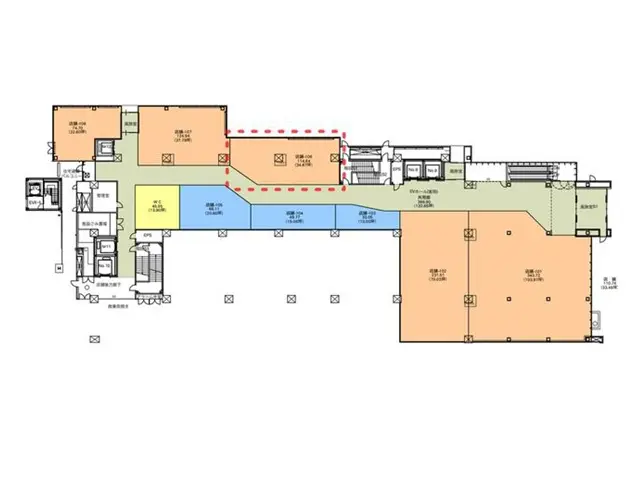 羽沢横浜国大のビストロ・洋食居抜きのフロアマップ