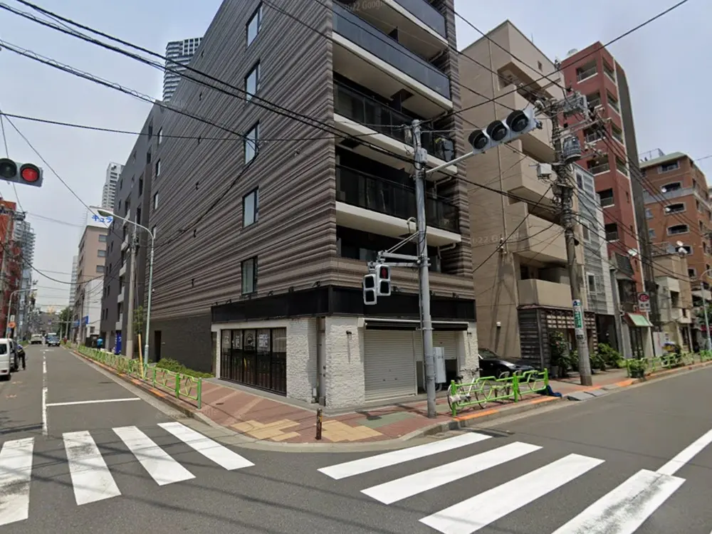 勝どきの居抜き店舗の外観