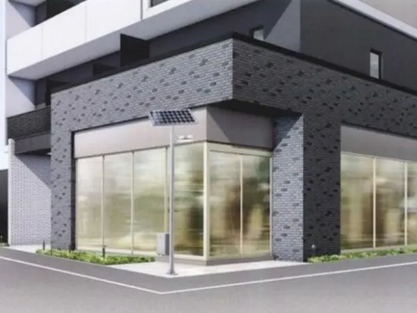 貸店舗(スケルトン)の外観