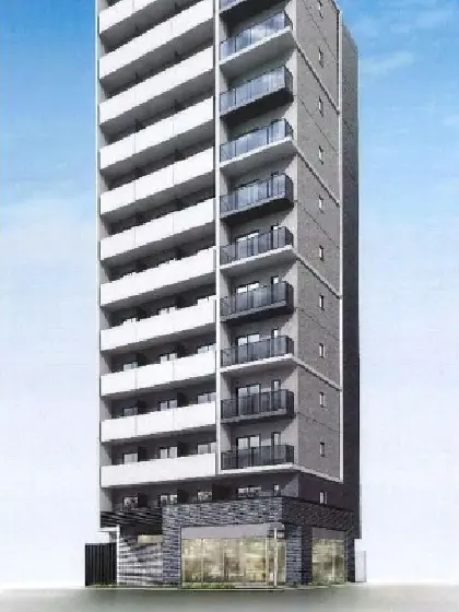 末広町のスケルトン店舗物件の外観