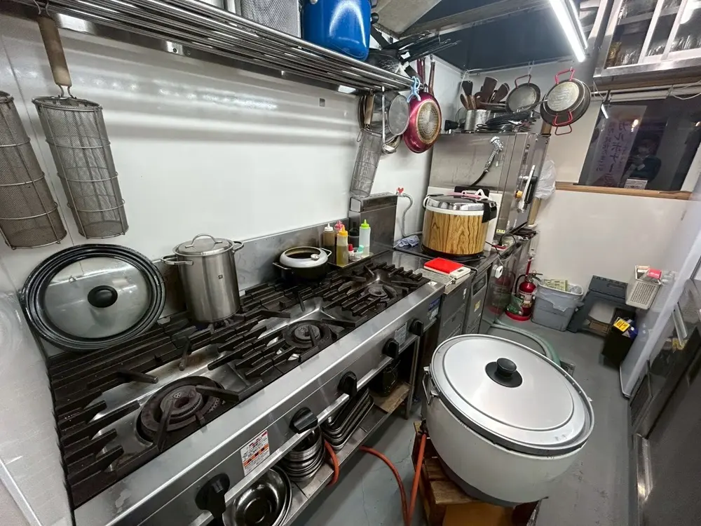 亀有のバル居抜きの平面図