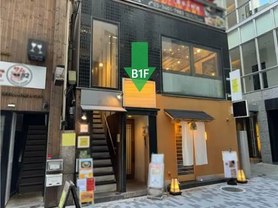 居酒屋の居抜き物件の外観