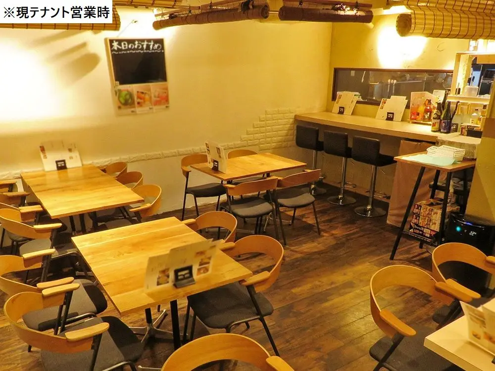 表参道の居抜き店舗の内装