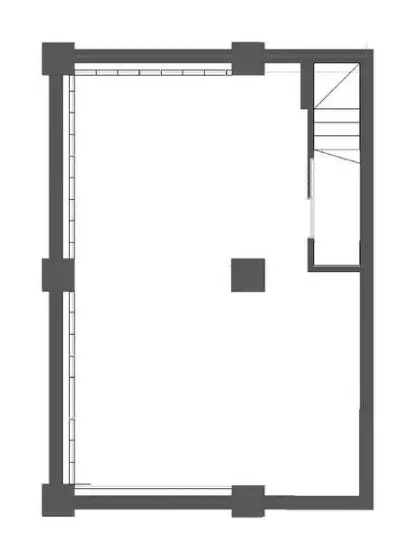 表参道の居酒屋居抜きの平面図