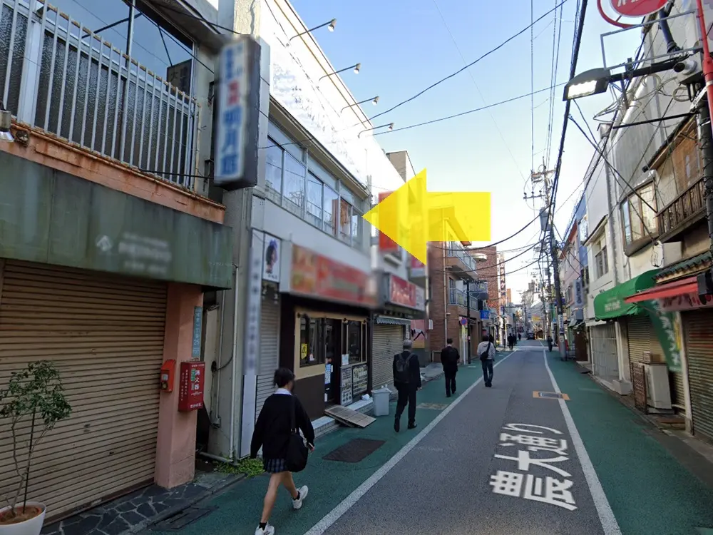 カフェ・喫茶店の居抜き物件の外観