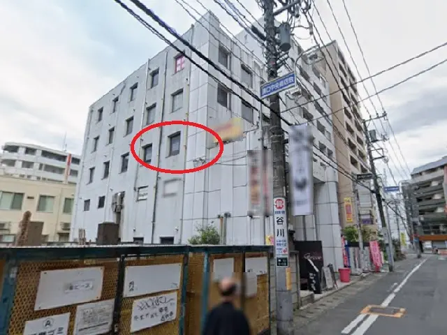 溝の口のスケルトン物件の外観