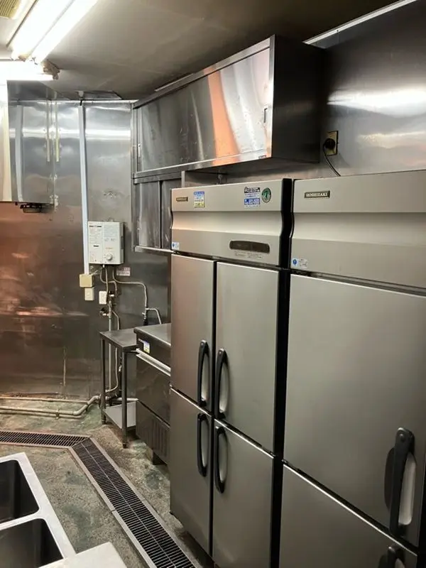 与野のダイニングバー居抜きの厨房