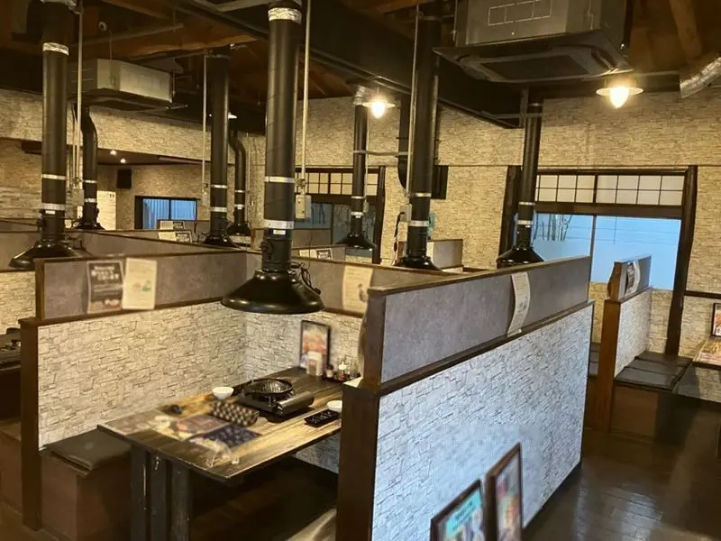 焼肉屋の居抜き物件の内装